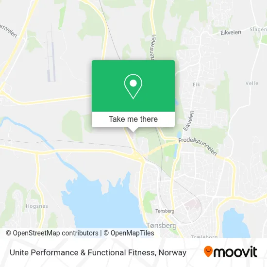 Unite Performance & Functional Fitness map