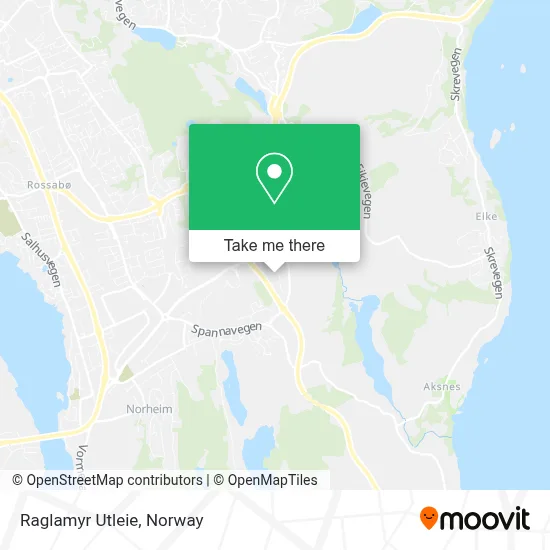 Raglamyr Utleie map