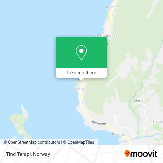 Tind Terapi map