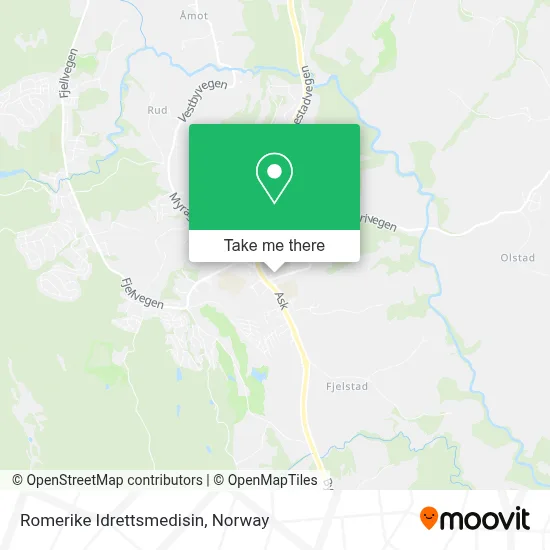 Romerike Idrettsmedisin map
