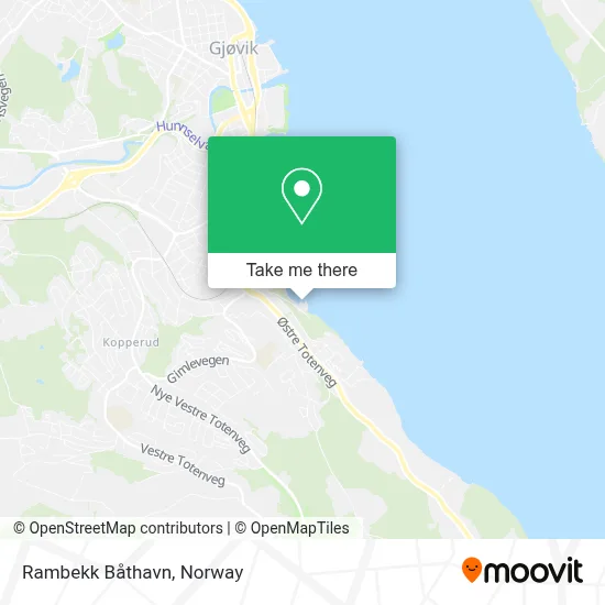 Rambekk Båthavn map