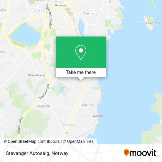Stavanger Autosalg map