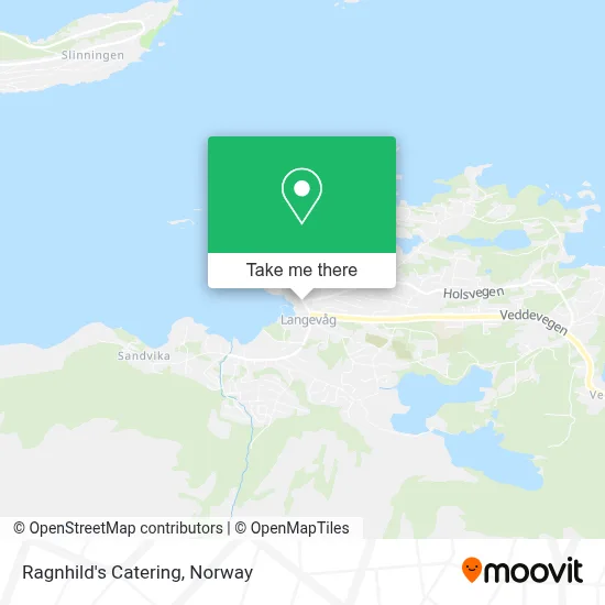 Ragnhild's Catering map
