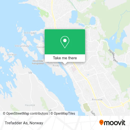 Trefadder As map
