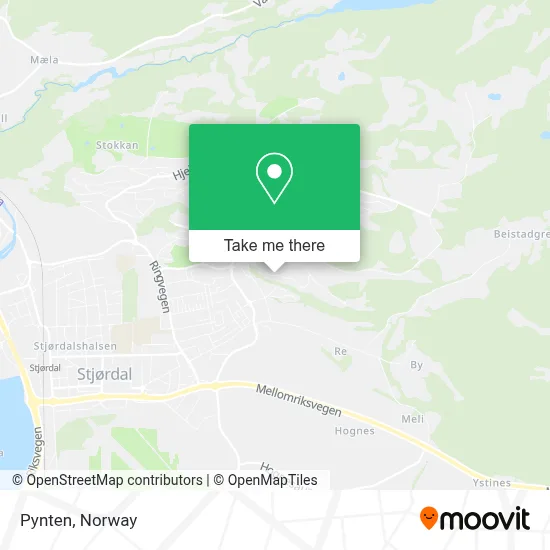 Pynten map