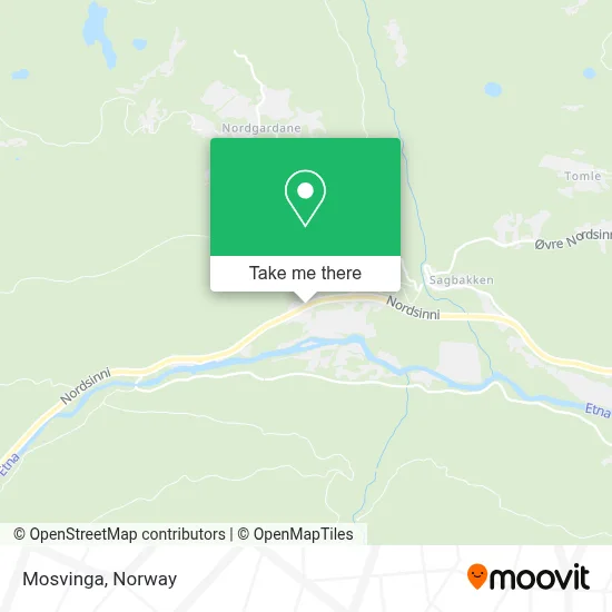 Mosvinga map