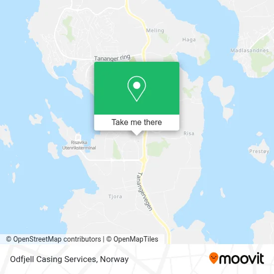 Odfjell Casing Services map