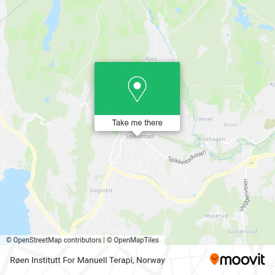 Røen Institutt For Manuell Terapi map