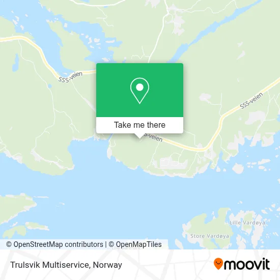 Trulsvik Multiservice map