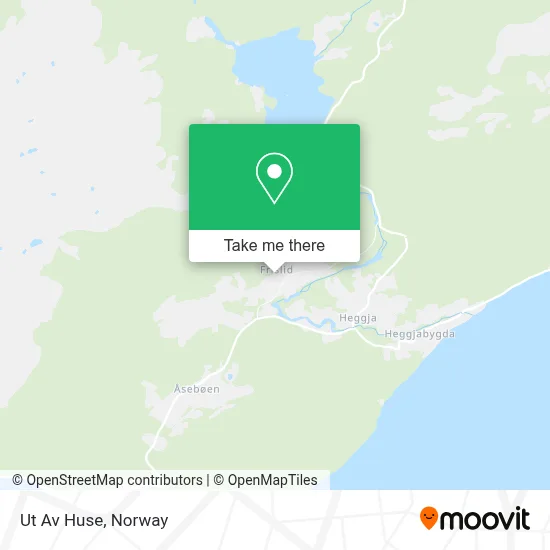 Ut Av Huse map