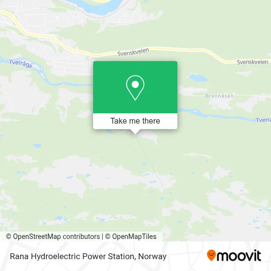 Rana Hydroelectric Power Station map