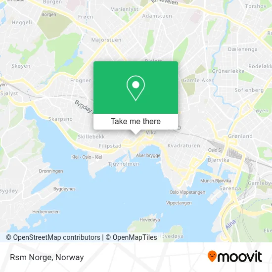 Rsm Norge map