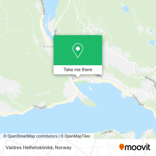 Valdres Helhetsklinikk map