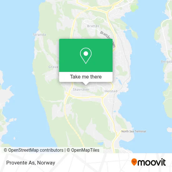 Provente As map