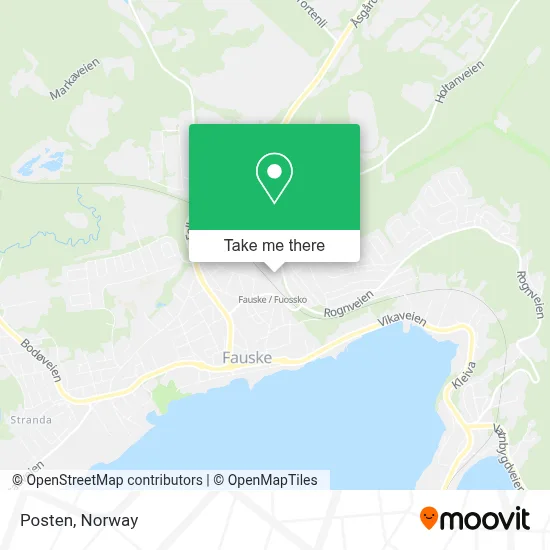 Posten map