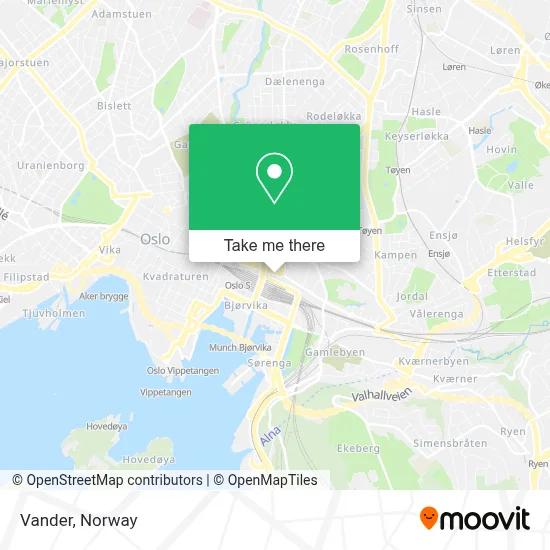 Vander map