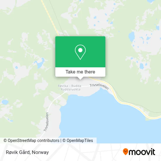 Røvik Gård map