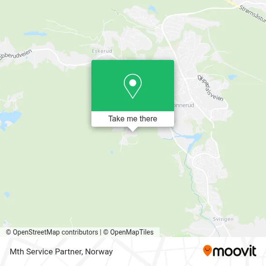 Mth Service Partner map