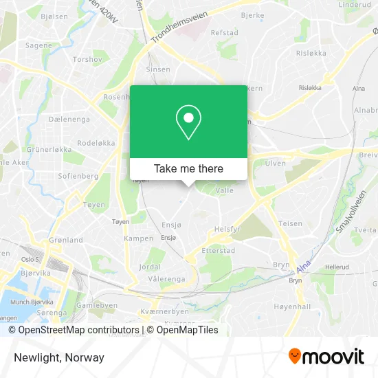 Newlight map
