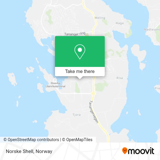 Norske Shell map