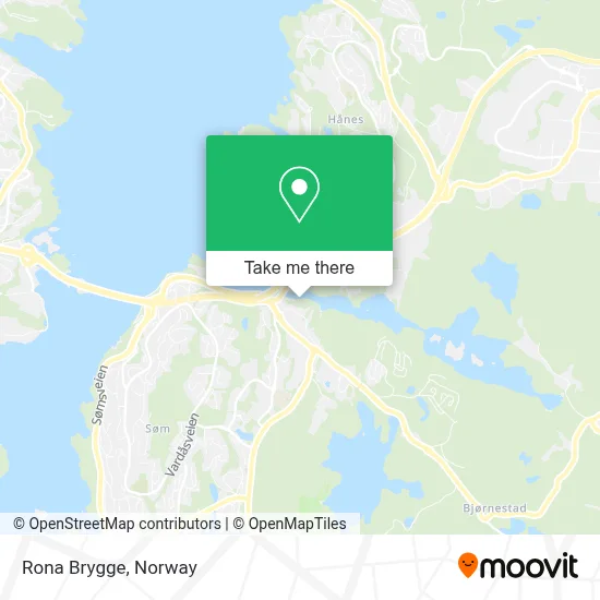 Rona Brygge map