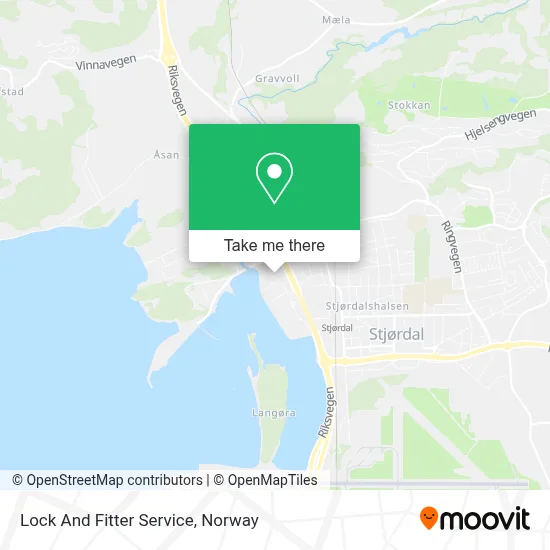 Lock And Fitter Service map