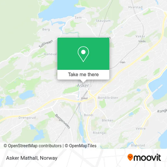 Asker Mathall map