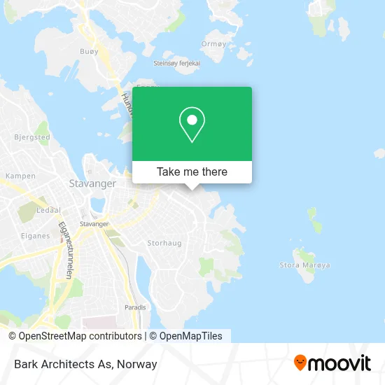 Bark Architects As map