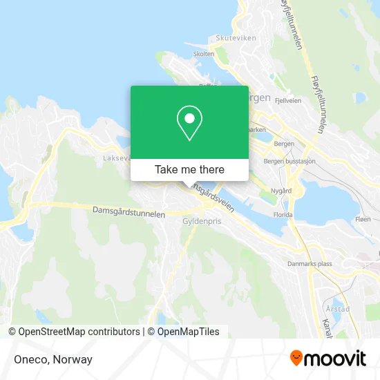 Oneco map