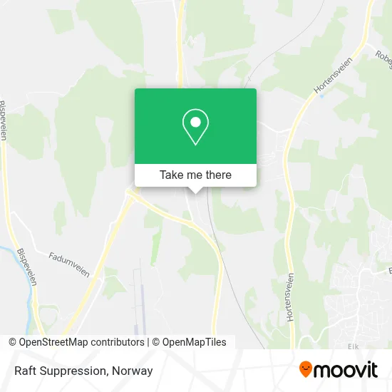 Raft Suppression map