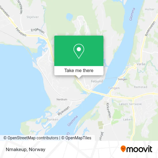 Nmakeup map