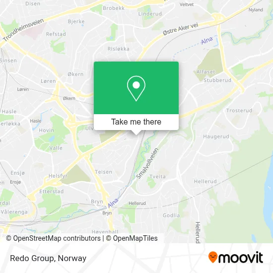 Redo Group map