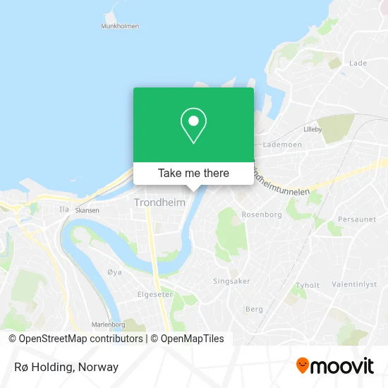 Rø Holding map