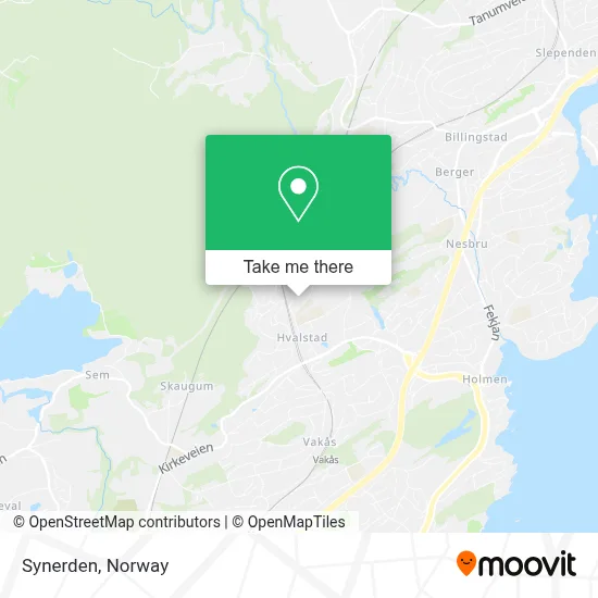 Synerden map