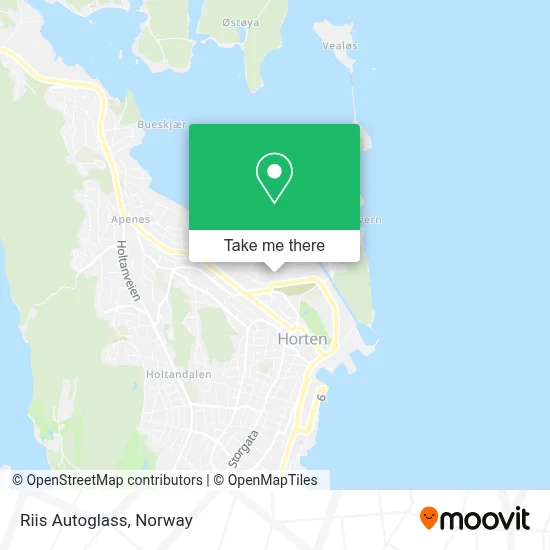 Riis Autoglass map