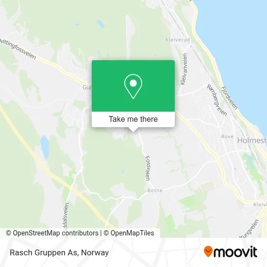Rasch Gruppen As map