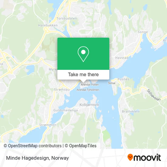 Minde Hagedesign map