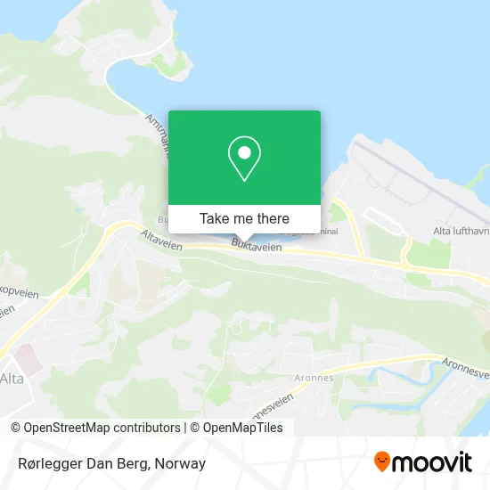 Rørlegger Dan Berg map