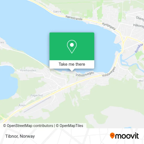 Tibnor map