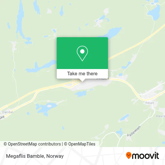 Megaflis Bamble map