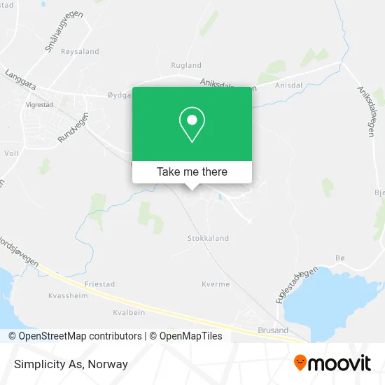 Simplicity As map