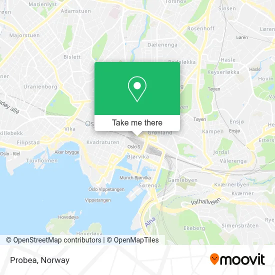 Probea map
