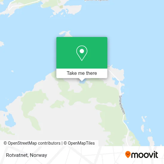 Rotvatnet map