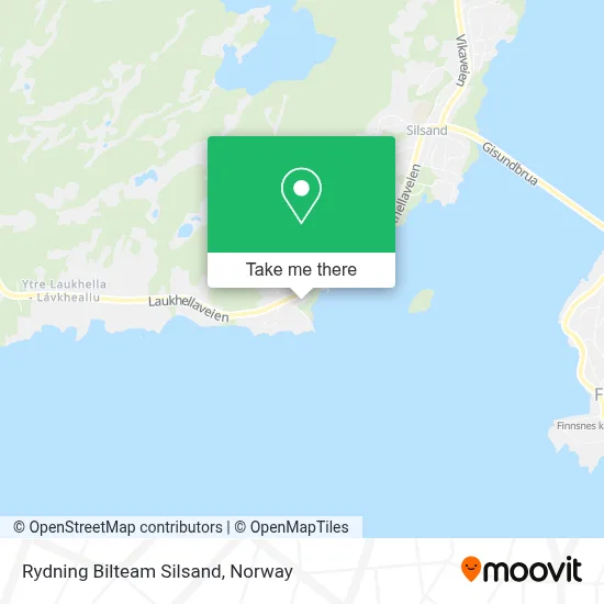 Rydning Bilteam Silsand map