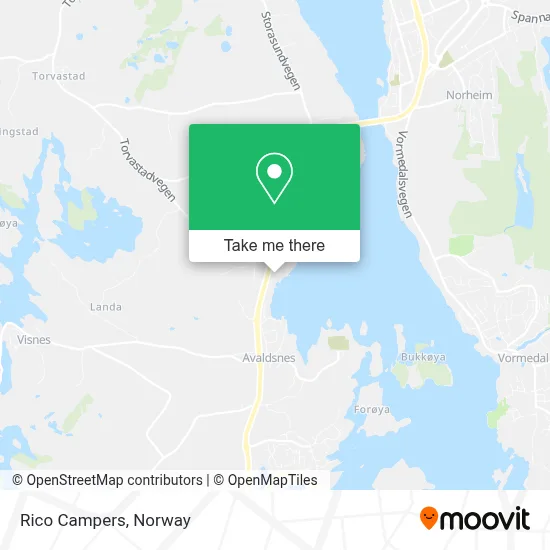Rico Campers map