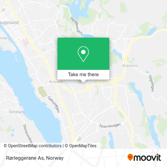 Rørleggerane As map