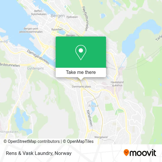 Rens & Vask Laundry map