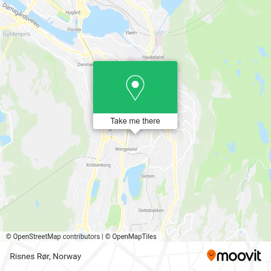 Risnes Rør map