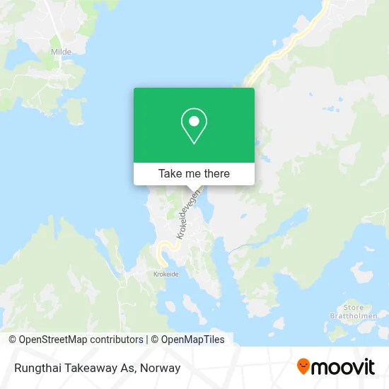 Rungthai Takeaway As map