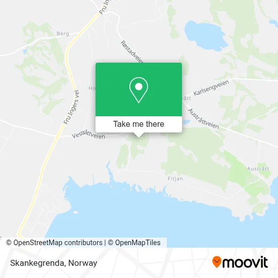 Skankegrenda map